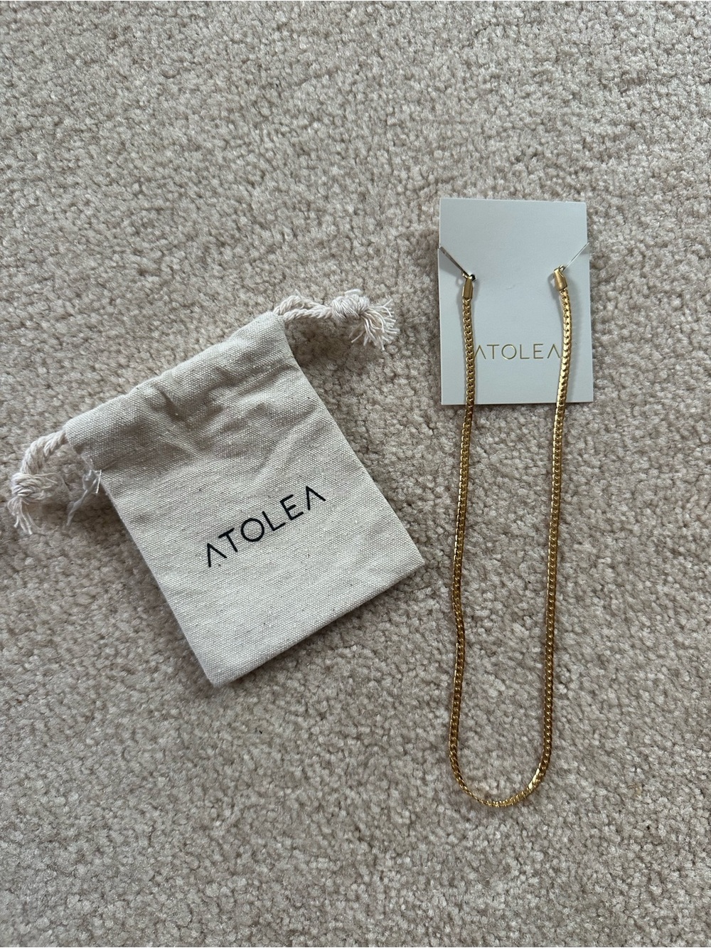 Atolea Gold Chain Necklace